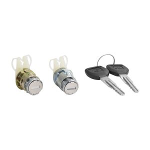CILINDRO PARA PUERTA HD CIVIC 88-91  JUEGO METAL CROMADO TIPO ORIGINAL