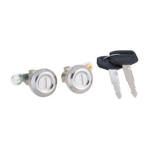 CILINDRO PARA PUERTA MT L200 87-96  JUEGO METAL CROMO TIPO ORIGINAL
