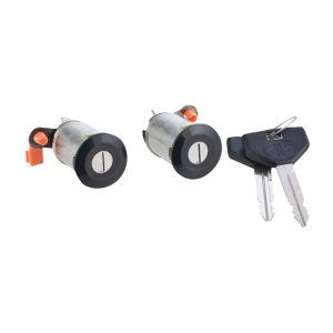 CILINDRO PARA PUERTA DG STRATUS  CR CIRRUS 95-00  JP CHEROKEE SPORT 97-01  DG RAM VAN 94-01  JP GRAND CHEROKEE 93-98/WRANGLER 87-95/CHEROKEE 84-96  JUEGO METAL NEGRA/CROMO TIPO ORIGINAL