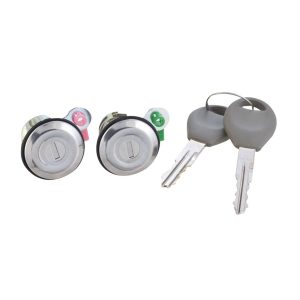 CILINDRO PARA PUERTA NS PATHFINDER 96-04/D22 08-15/FRONTIER 98-04/XTERRA 00-04/ALTIMA 98-01/NP300 08-14  JUEGO METAL CROMADO TIPO ORIGINAL