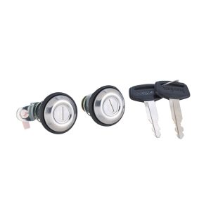 CILINDRO PARA PUERTA TY CAMRY 88-91  JUEGO METAL CROMADO TIPO ORIGINAL