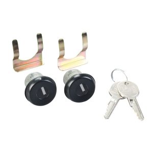 CILINDRO PARA PUERTA CV BLAZER (S10) 82-94/SILVERADO/CHEYENNE 65-91/SUBURBAN 73-91/CAMARO  PT FIREBIRD 82-91  BK RIVIERA 86-87  CV EL CAMINO 1983/S10 82-94  LLAVE OVALADA JUEGO METAL NEGRO CUB