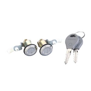 CILINDRO PARA PUERTA NS D21 86-08/HARDBODY/PATHFINDER 87-95/TSUBAME 93-04  JUEGO METAL CROMADO TIPO ORIGINAL Derecho/Izquierdo