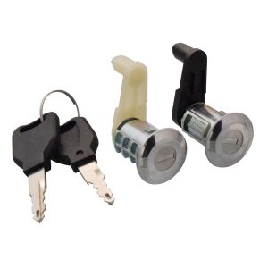 CILINDRO PARA PUERTA RN SCENIC I 01-04/MEGANE I 01-03  JUEGO METAL CROMADO TIPO ORIGINAL