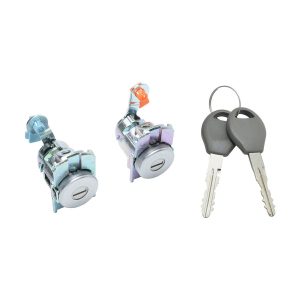 CILINDRO PARA PUERTA NS FRONTIER 05-15  JUEGO METAL CROMADO TIPO ORIGINAL Derecho/Izquierdo
