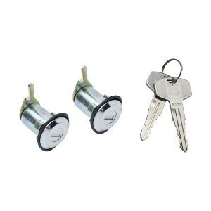 CILINDRO PARA PUERTA NS URVAN 00-01/ICHI VAN 87-94  JUEGO METAL CROMADO TIPO ORIGINAL