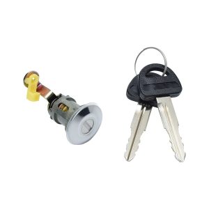CILINDRO PARA PUERTA CV TRACKER  SZ ESCUDO/GRAND VITARA 99-05  1 PIEZA METAL CROMADO TIPO ORIGINAL   5ta puerta