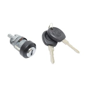 CILINDRO DE ENCENDIDO VW CARIBE 77-87/GOLF/JETTA 87-92/SEDAN 77-03/COMBI 80-93  METAL NEGRA/CROMO 12VCC