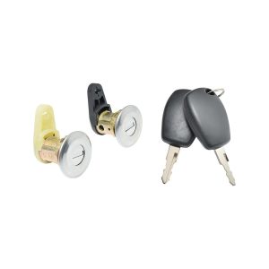 CILINDRO PARA PUERTA NS APRIO 08-10  CON LLAVE JUEGO METAL CROMADO