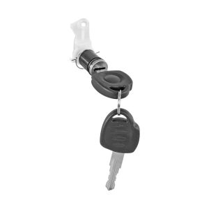 CILINDRO PARA PUERTA CV CORSA 02-08/TORNADO 04-11/MERIVA 04-08  LLAVE PARA CHIP 1 PIEZA METAL GENERICA Derecho Delantera