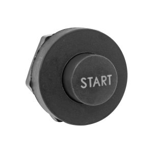 CILINDRO DE ENCENDIDO UN START 50-20  1 PIEZA 2 PINS DE BOTON PLASTICO NEGRO 12VCC