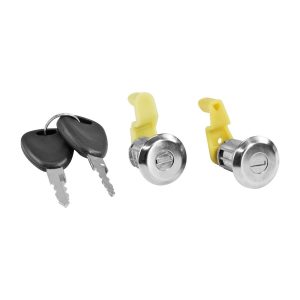 CILINDRO PARA PUERTA NS PLATINA  RN CLIO 02-10  JUEGO METAL CROMO  Derecho/Izquierdo