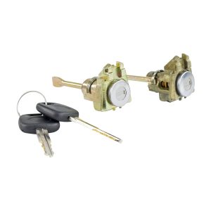 CILINDRO PARA PUERTA TY COROLLA 03-08/SIENNA 04-10  CON LLAVE JUEGO 2 PIEZAS METAL CROMADO TIPO ORIGINAL Derecho/Izquierdo