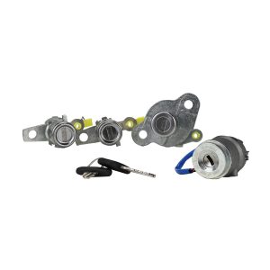 SET DE CILINDROS DG ATTITUDE  HY/ACCENT 06-11  CON LLAVE PUERTA/CAJUELA/ENCENDIDO METAL 12VCC  Derecho/Izquierdo Delantera