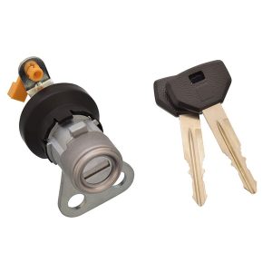 CILINDRO PARA PUERTA DG H100 06-10  CON LLAVE 1 PIEZA METAL CROMADO HUSHAN Derecho Delantera