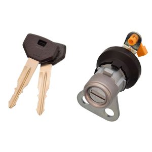 CILINDRO PARA PUERTA DG H100 06-10  CON LLAVE 1 PIEZA METAL CROMADO HUSHAN Izquierdo Delantera