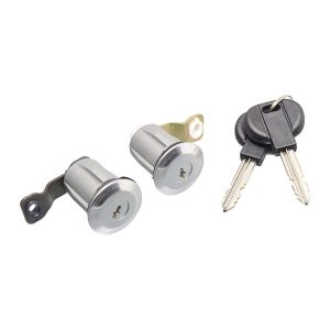 CILINDRO PARA PUERTA PG PARTNER 04-11  JUEGO METAL CROMADO
